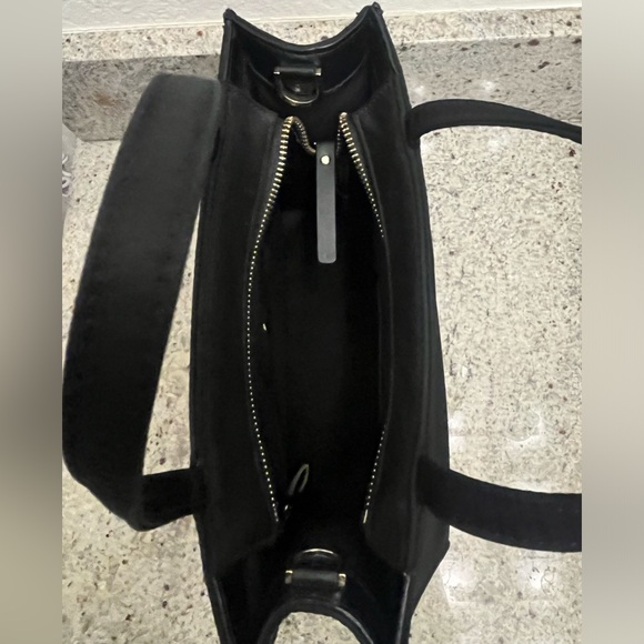 Kate Spade Watson Lane Sam Black Nylon Top Handle Crossbody Bag Purse - Picture 8 of 9